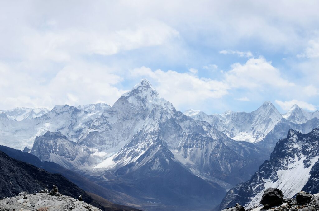 Landscape view of Kanchenjunga region from Kanchenjunga Circuit Trek